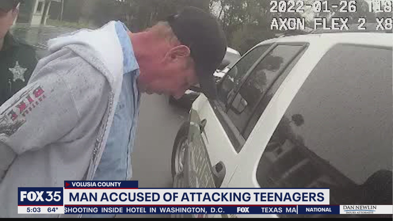 DeLand man accused of attacking teens at Osteen gas station