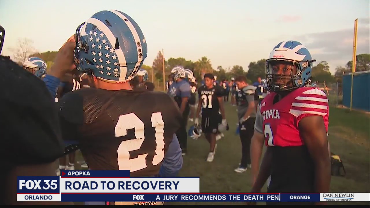 Player's road to recovery