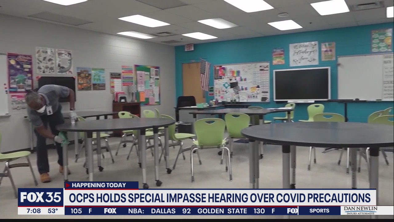 OCPS holds special impasse hearing over COVID precautions