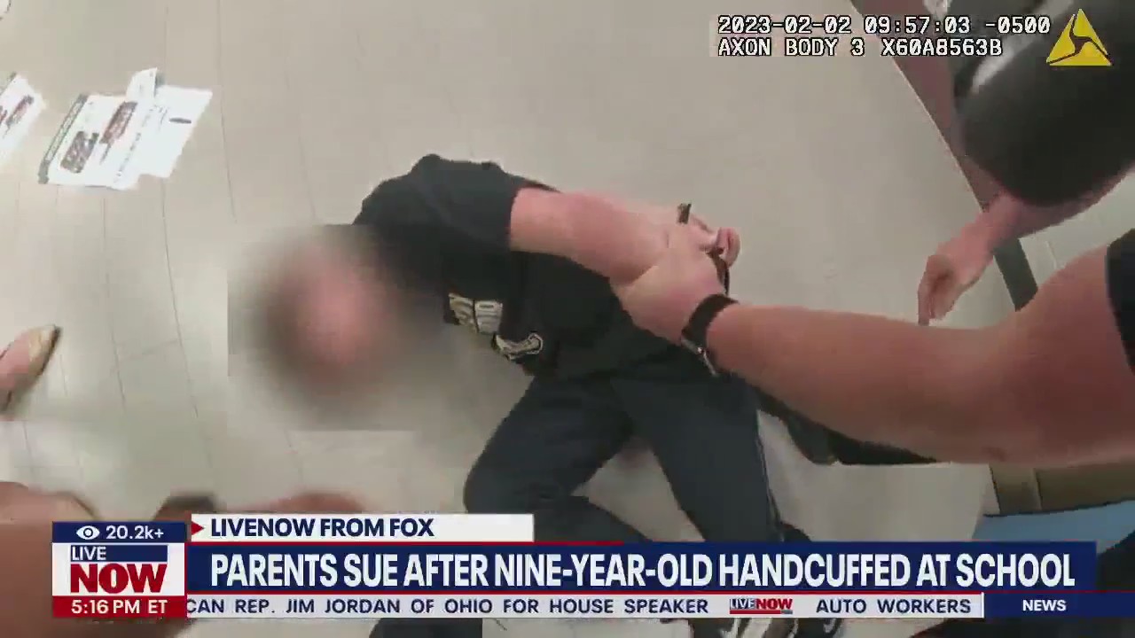 Family sues city after 9-year-old was handcuffed