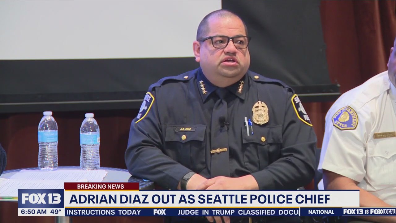 Adrian Diaz out as Seattle Police Chief