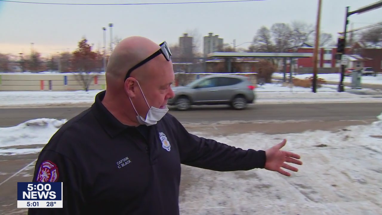 Minneapolis firefighters defend themselves from attacker after woman seeks refuge