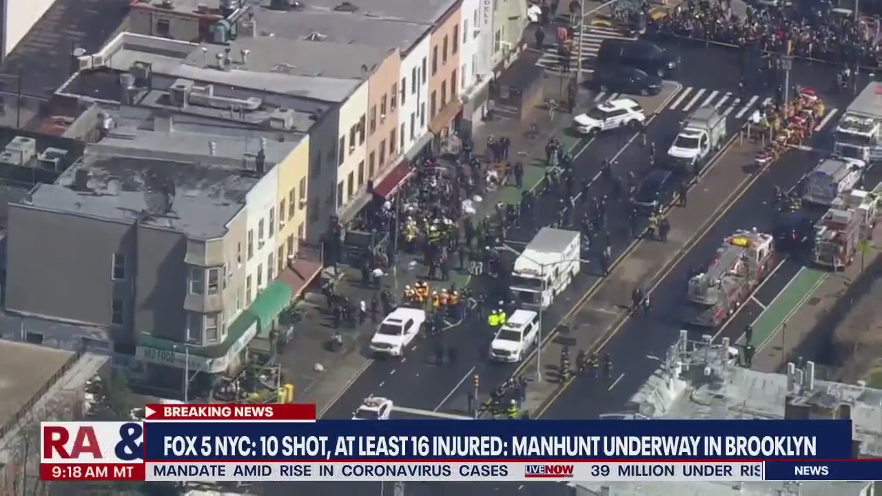 Brooklyn subway shooting update: 10 shot, 16 injured -- manhunt for suspect