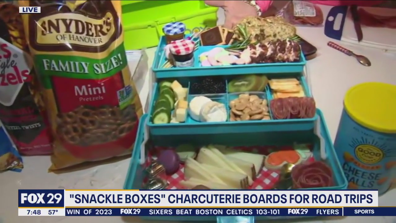 How to Make a Snackle Box Traveling Charcuterie Board!