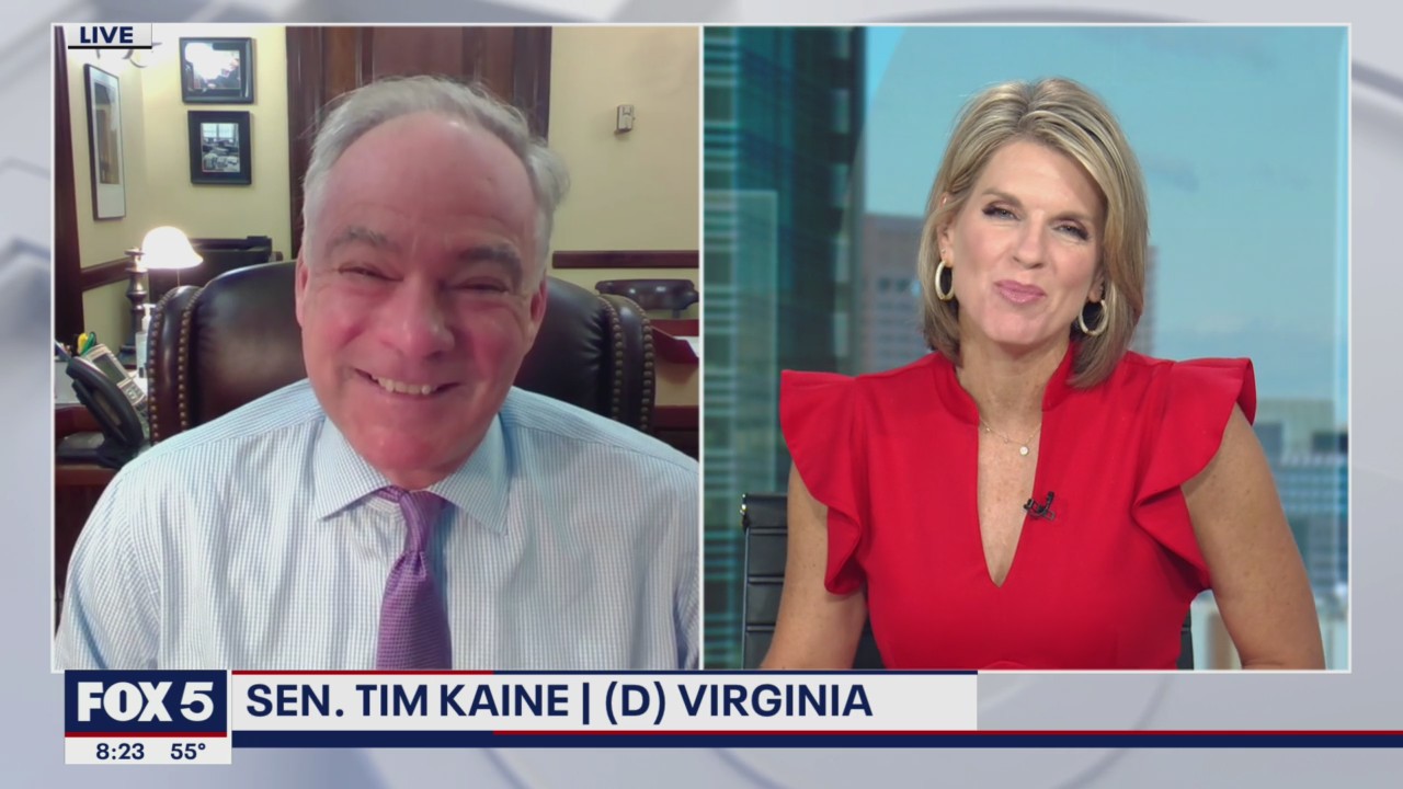Tim Kaine talks Virginia elections