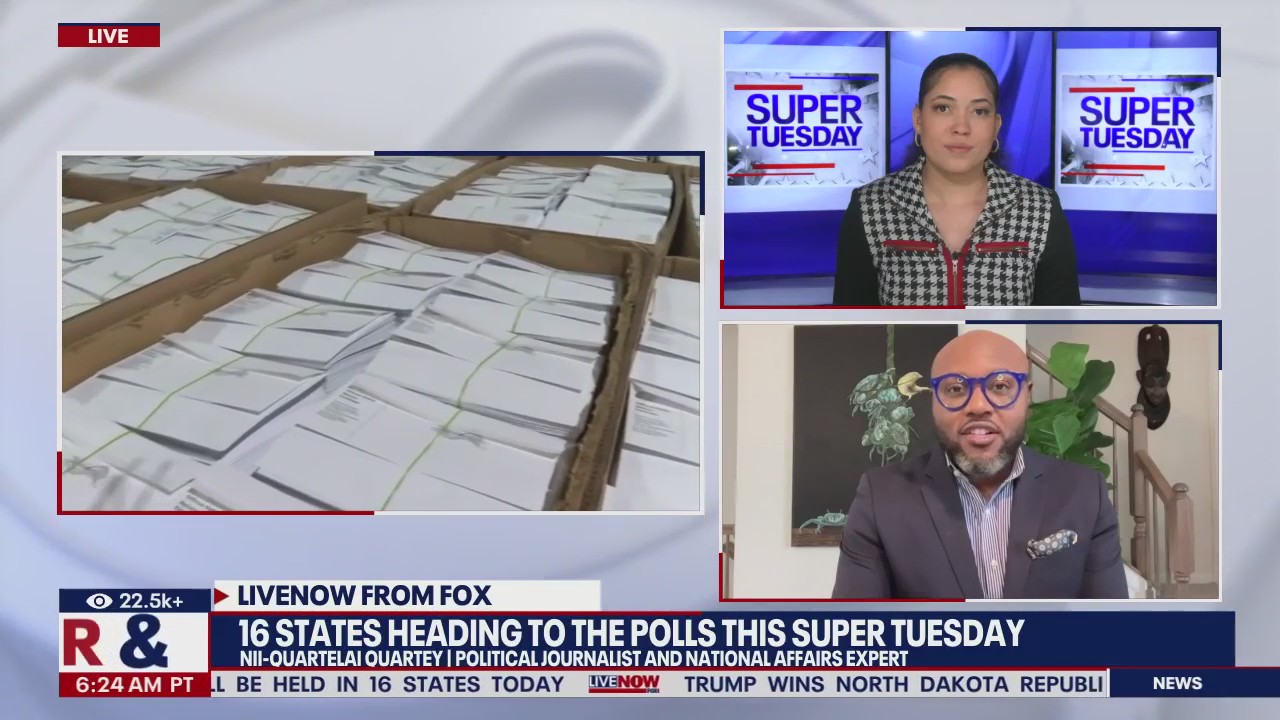 It's the biggest day of the 2024 Presidential election season