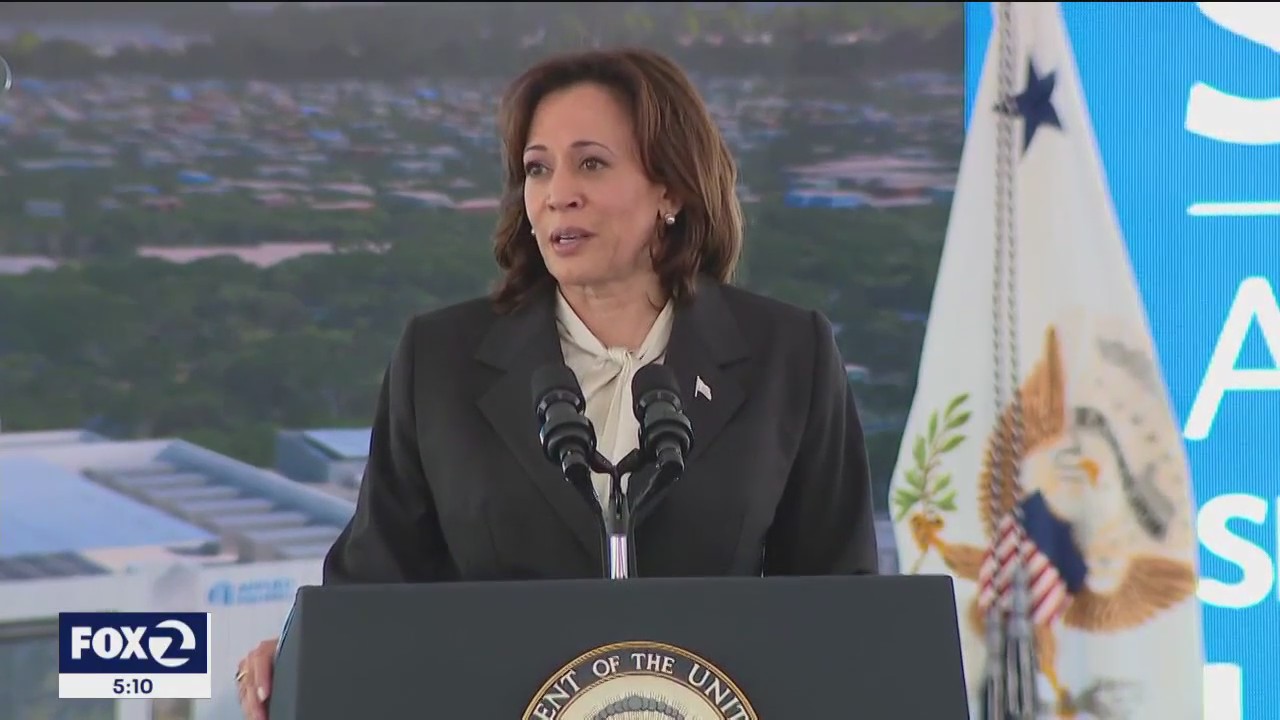 VP Kamala Harris focused on semiconductor industry's place in Silicon Valley