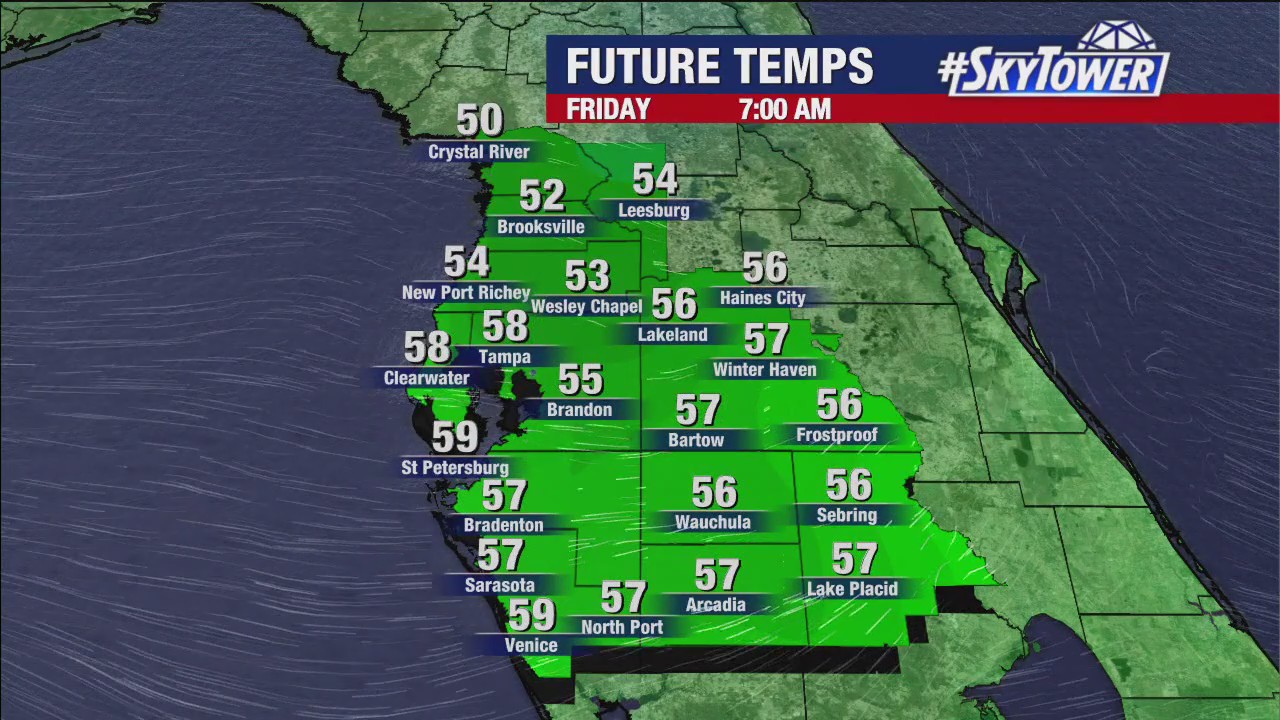 Warmer temperatures in Tampa Bay | February 8, 2024
