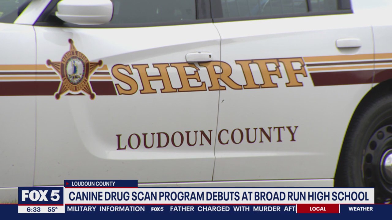K-9 drug scan program debuts at Broad Run High School