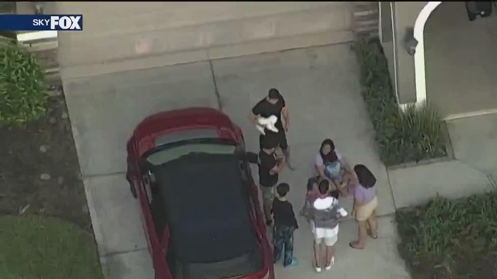 Toddler found safe after wandering from home