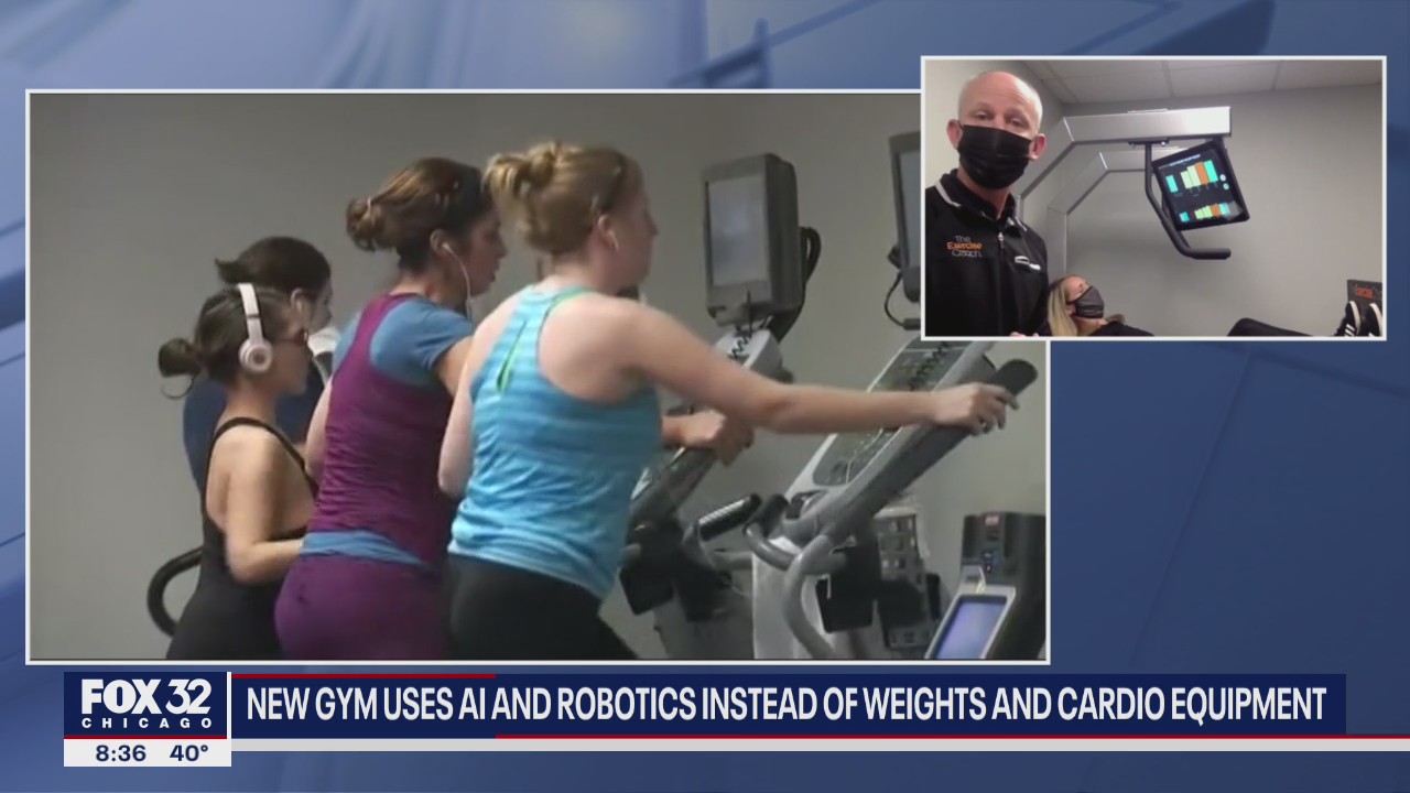 New gym uses AI, robots instead of weights and cardio equipment