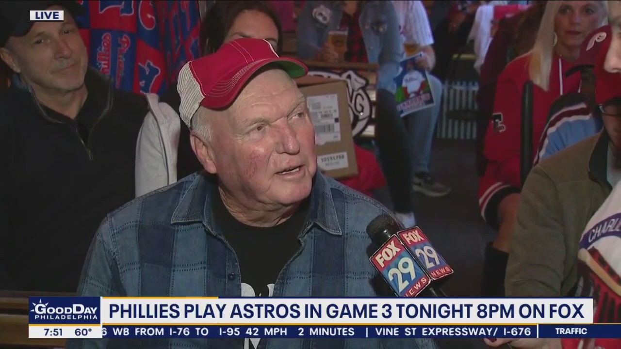 Charlie on a Trolley: Former Phillies manager is ready for Game 3
