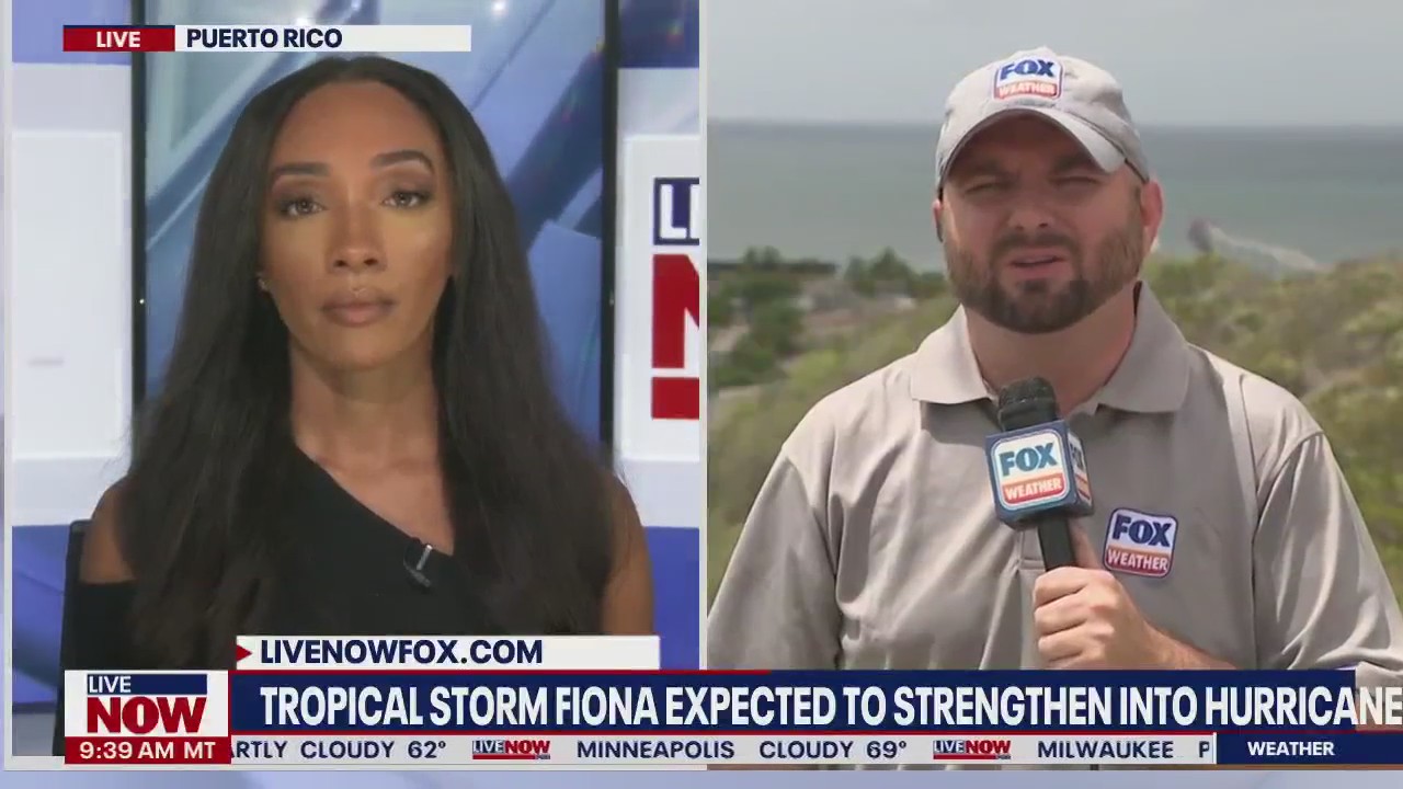 Tropical Storm Fiona expected to strenghen to Hurricane | LiveNOW FOX
