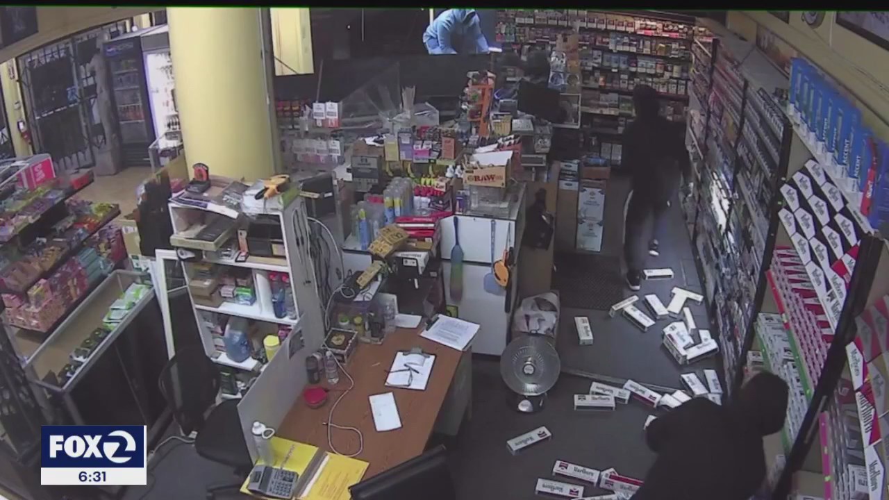 Thieves ransack San Francisco smoke shop for cigarettes
