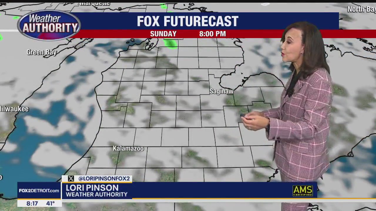 Drier Sunday