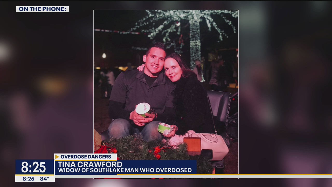 North Texas widow bringing awareness of overdose dangers