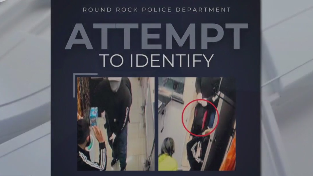 Round Rock PD searching for robbery suspect