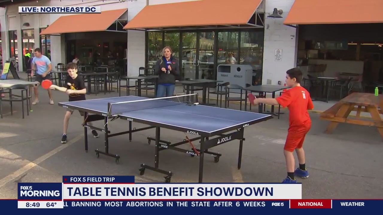 FOX 5 Field Trip: Ping pong fun at Union Market!