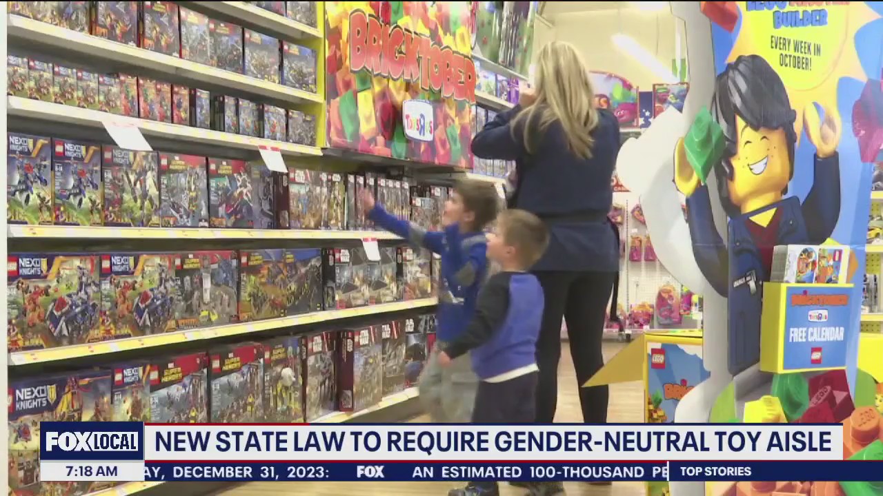 New state law requires gender-neutral toy aisle