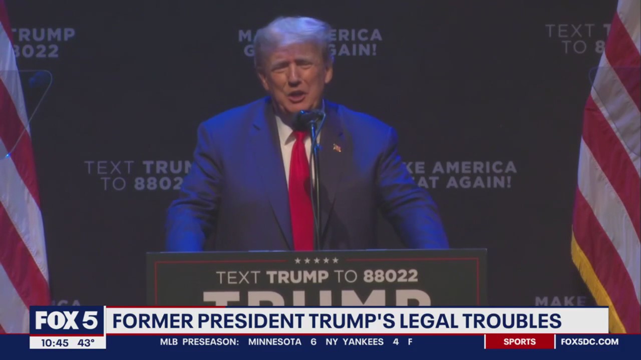 Former President Trump's legal woes