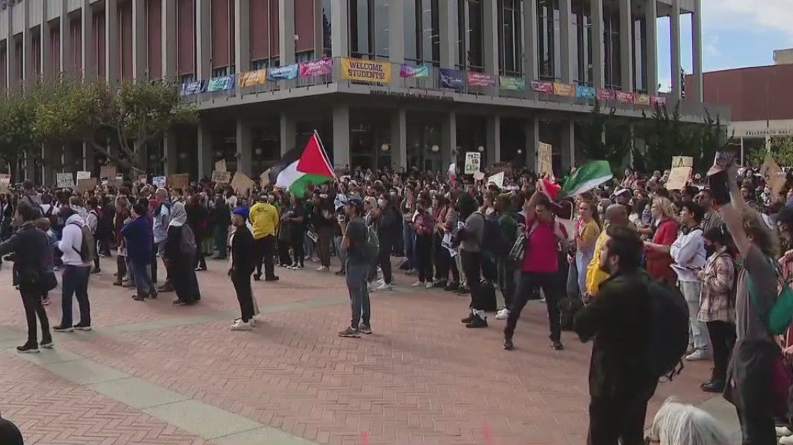 UC Berkeley students call for cease fire in Gaza
