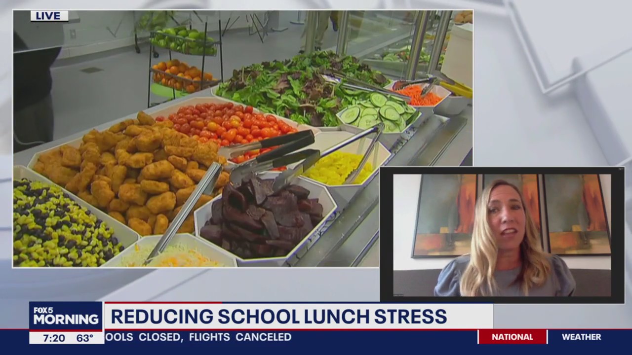 Reducing school lunch stress