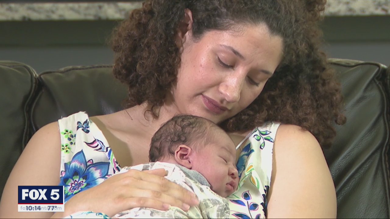 Mother describes delivery baby at gas station