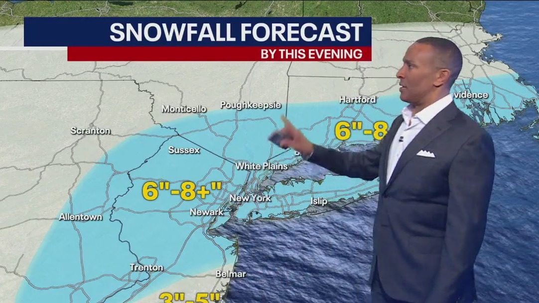 How much more snow to expect in NY, NJ and CT?