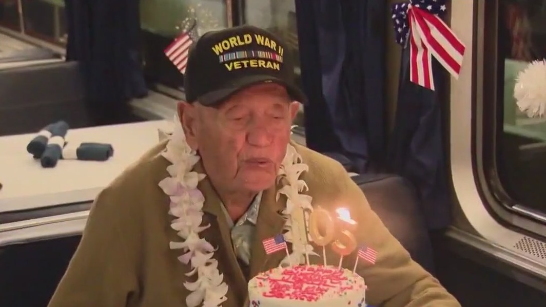 Joseph Eskenazi, oldest Pearl Harbor survivor, celebrates 105th birthday
