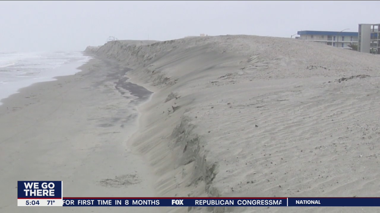 Beach erosion could close some Wildwood beaches on Memorial Day weekend