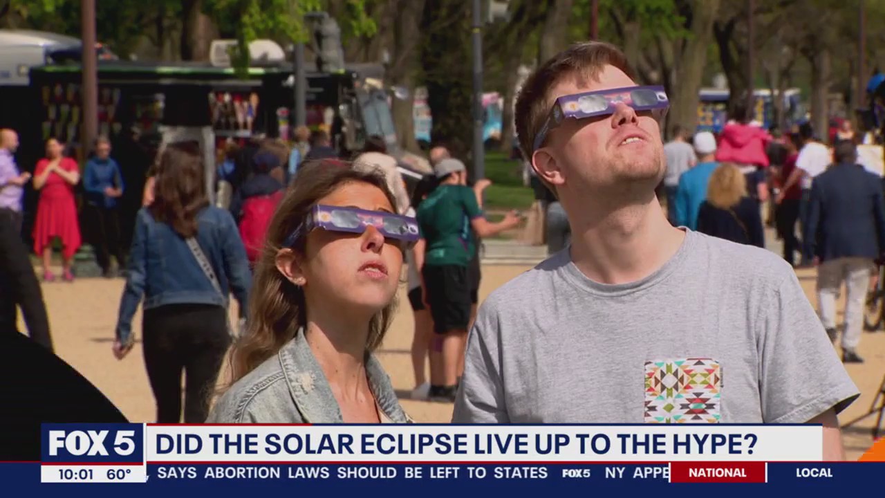 Did the solar eclipse live up to the hype? DMV residents weigh in