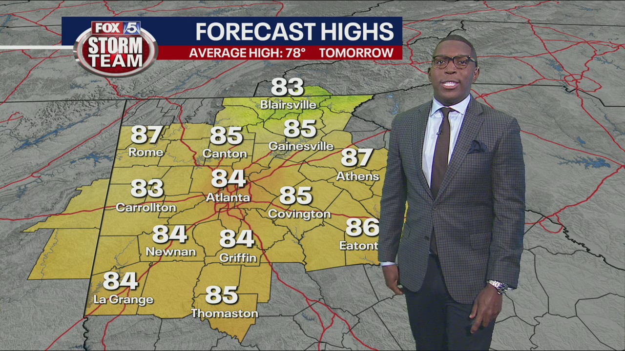 Sunday night forecast