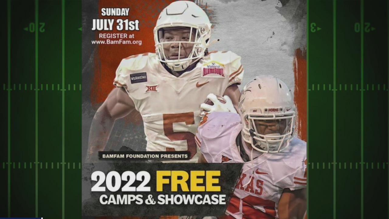 Bijan Robinson, Fozzy Whittaker teaming up for free youth football camp