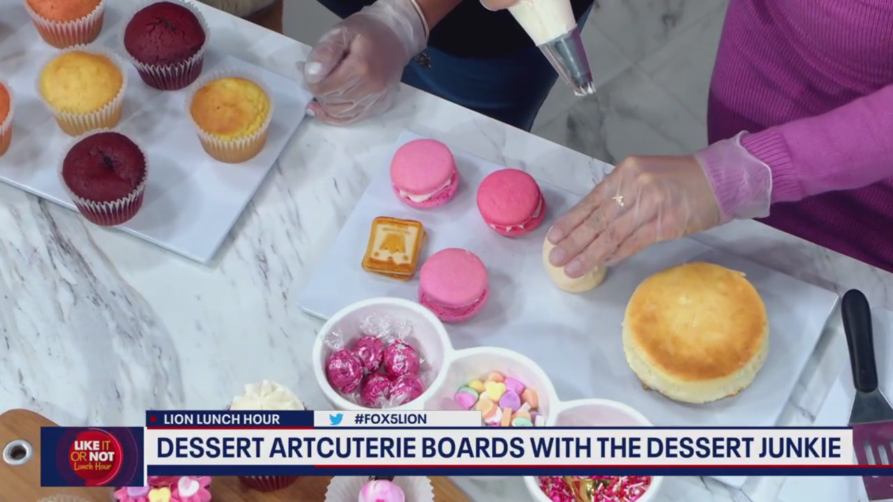 LION Lunch Hour: Dessert artcuterie boards with The Dessert Junkie