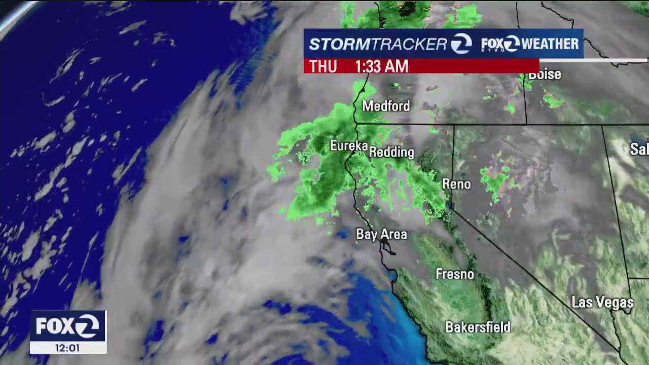 Upcoming weather for the Bay Area, Northern California