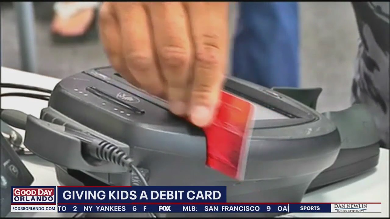 Should you give your child a debit card?