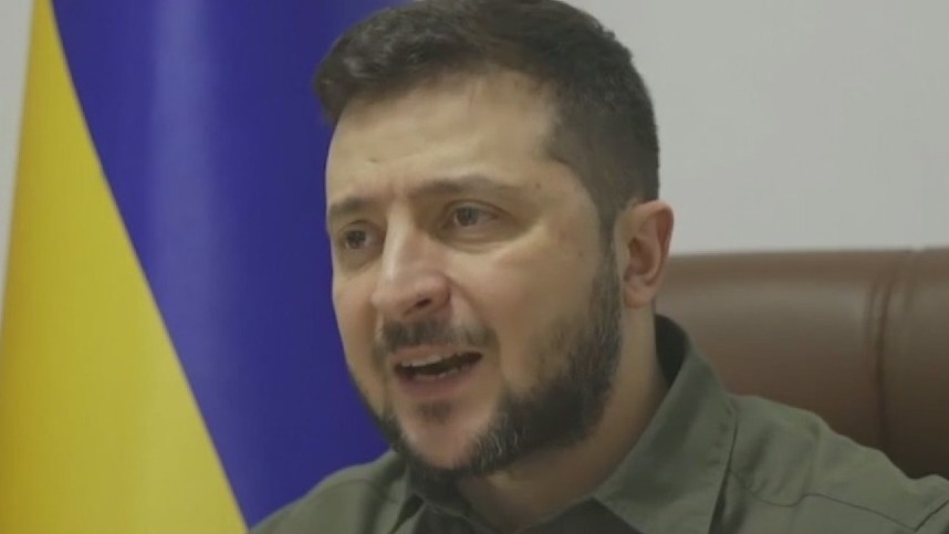 Ukraine President warning of potential new humanitarian crisis