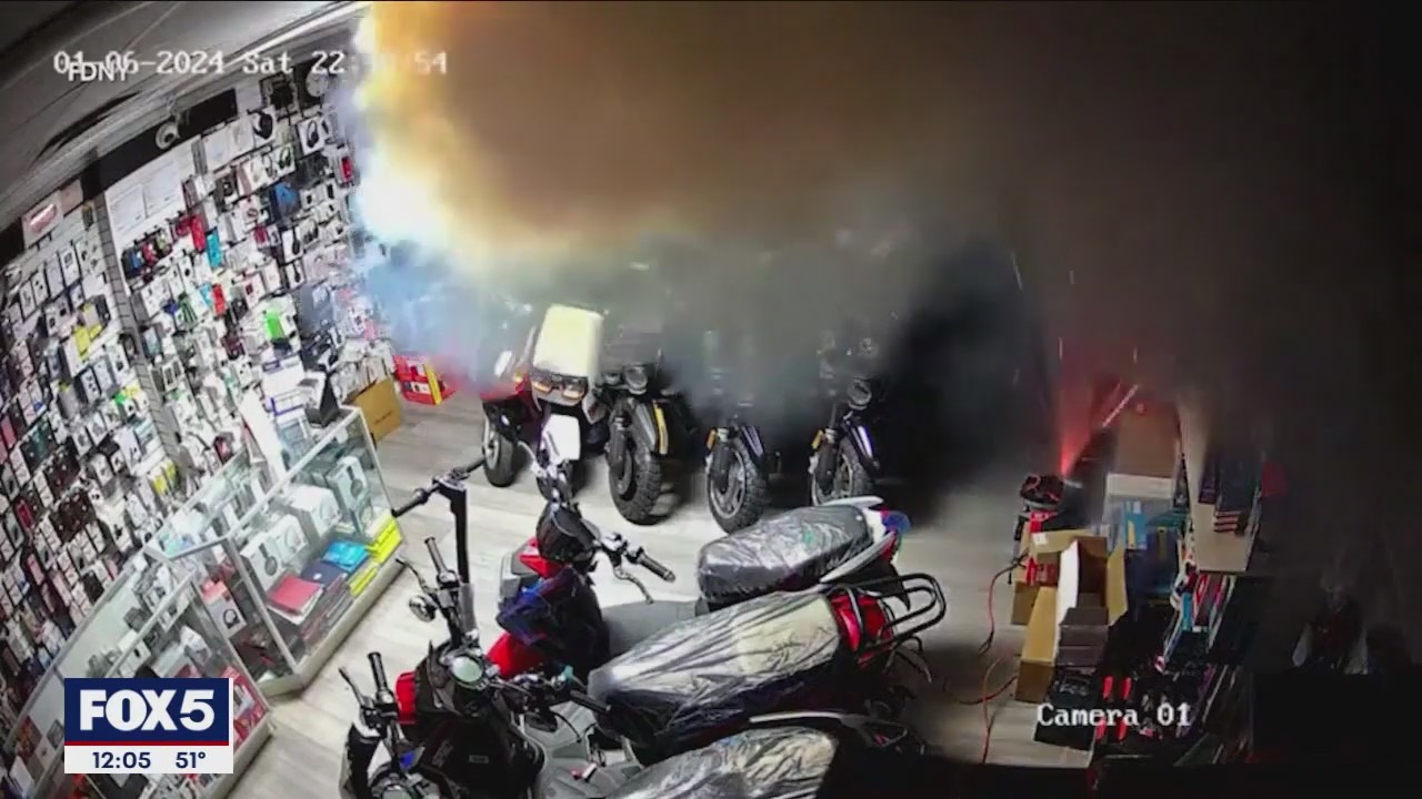 Lithium-ion battery bust in Queens