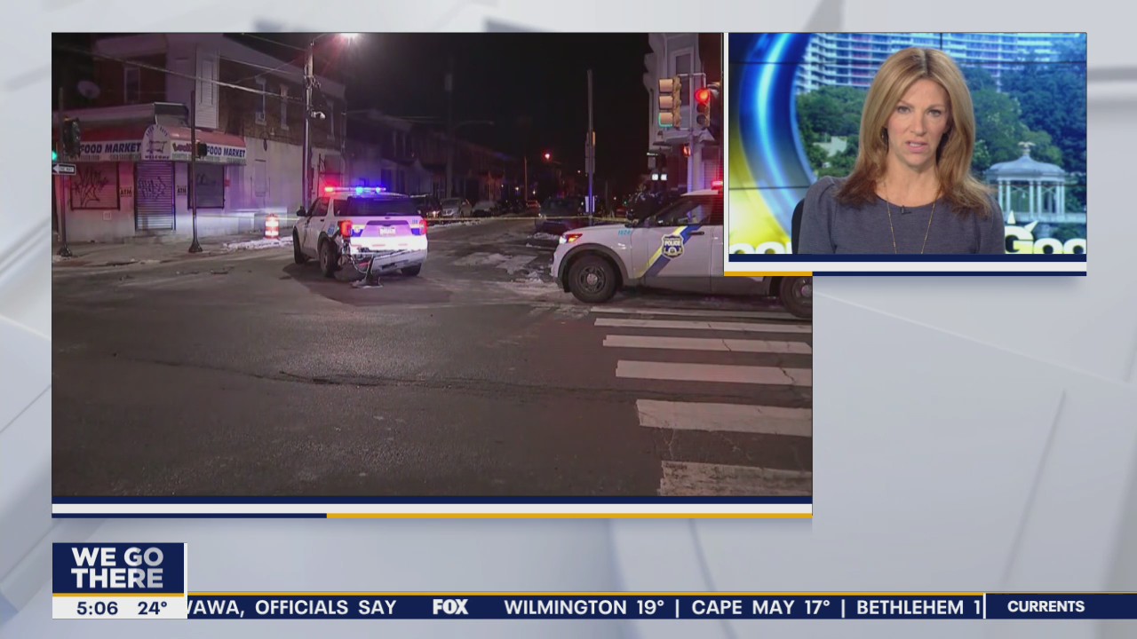 Philadelphia police investigating crash involving patrol car