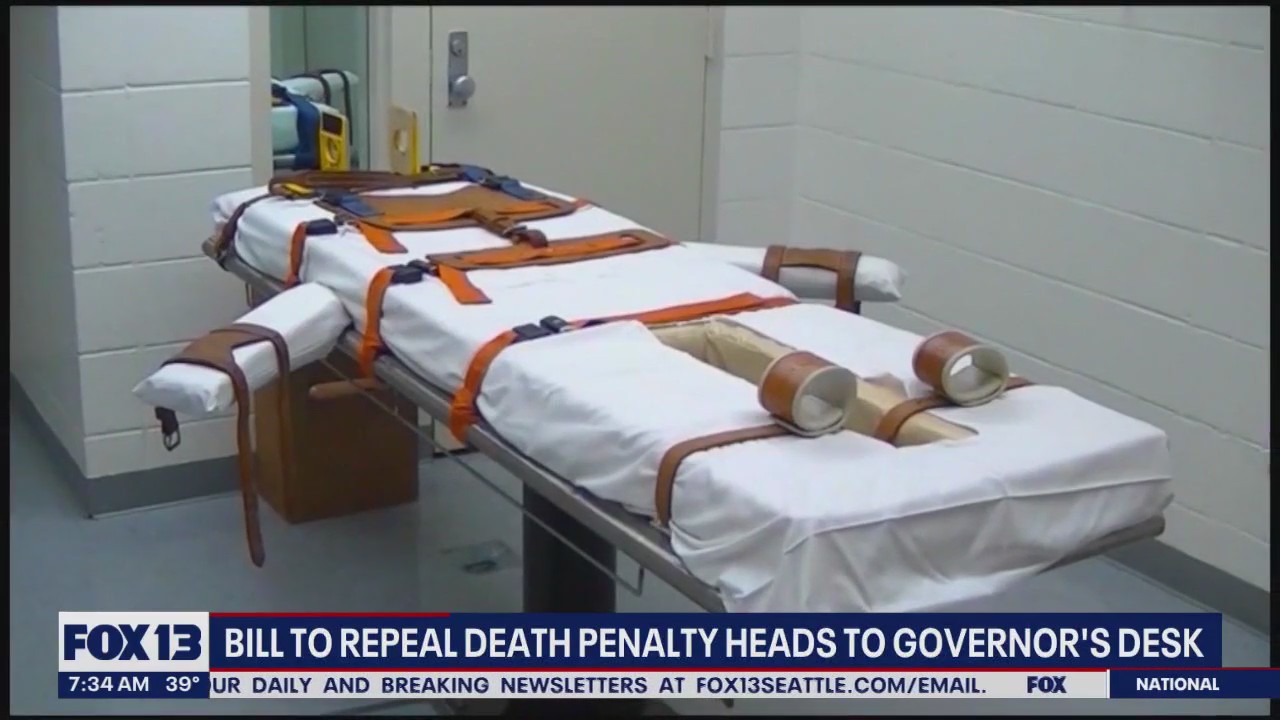Bill to repeal death penalty heads to governor's desk