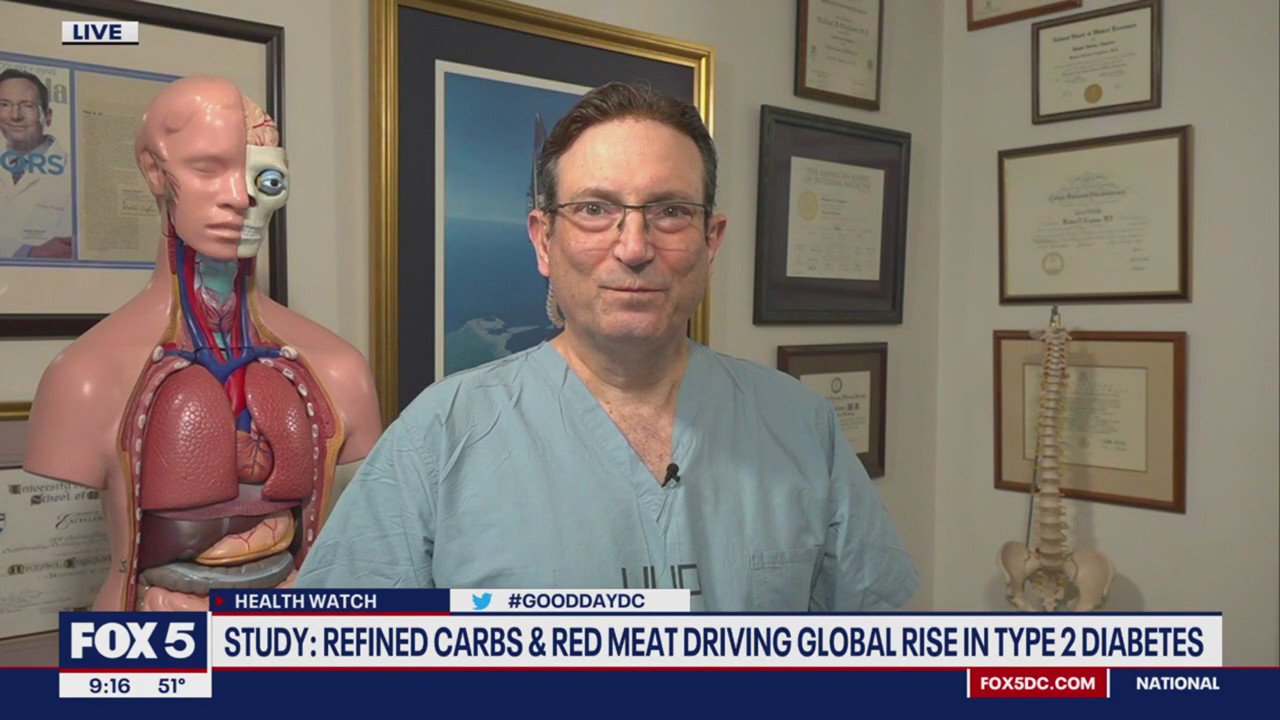 Refined carbs, red meat driving rise in diabetes: study