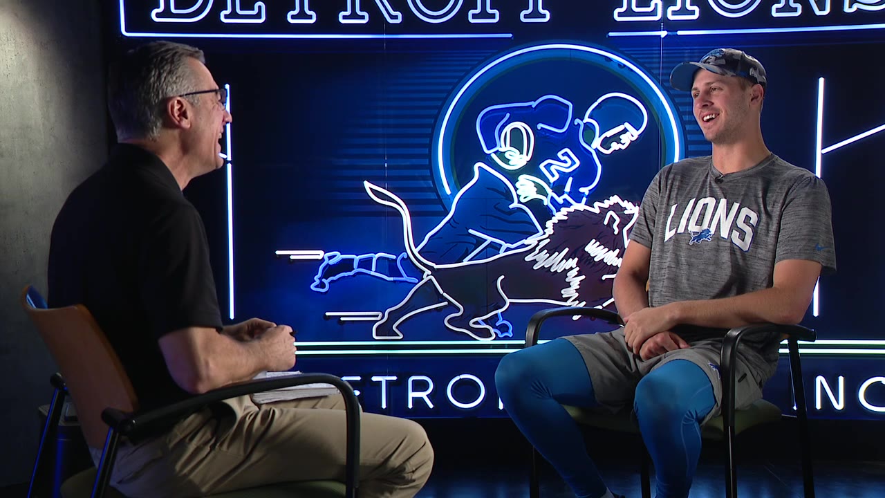 Jared Goff discusses Lions second consecutive win