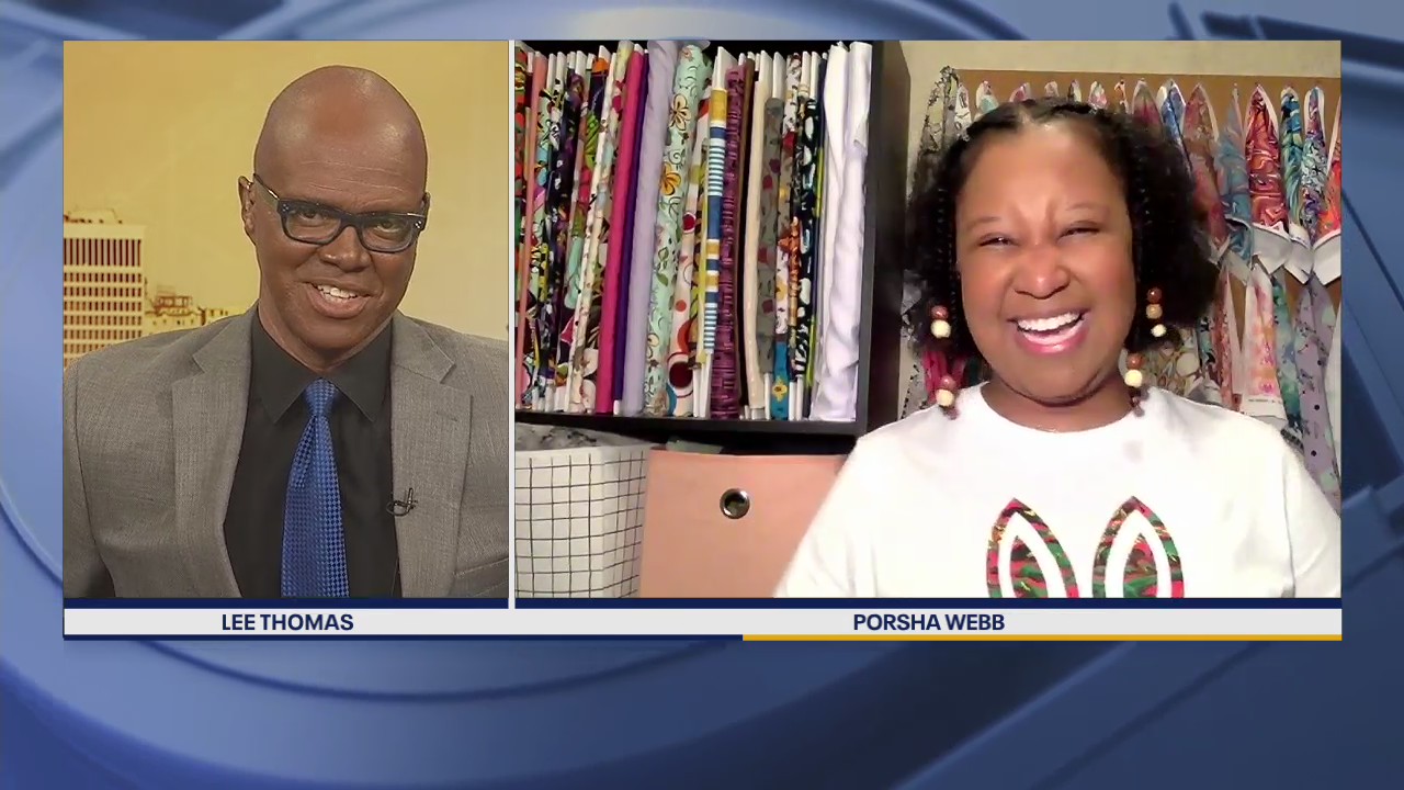 How a Saginaw woman's t-shirt design is giving back to her community