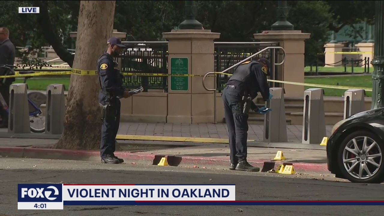 Oakland grapples with a deadly, violent night