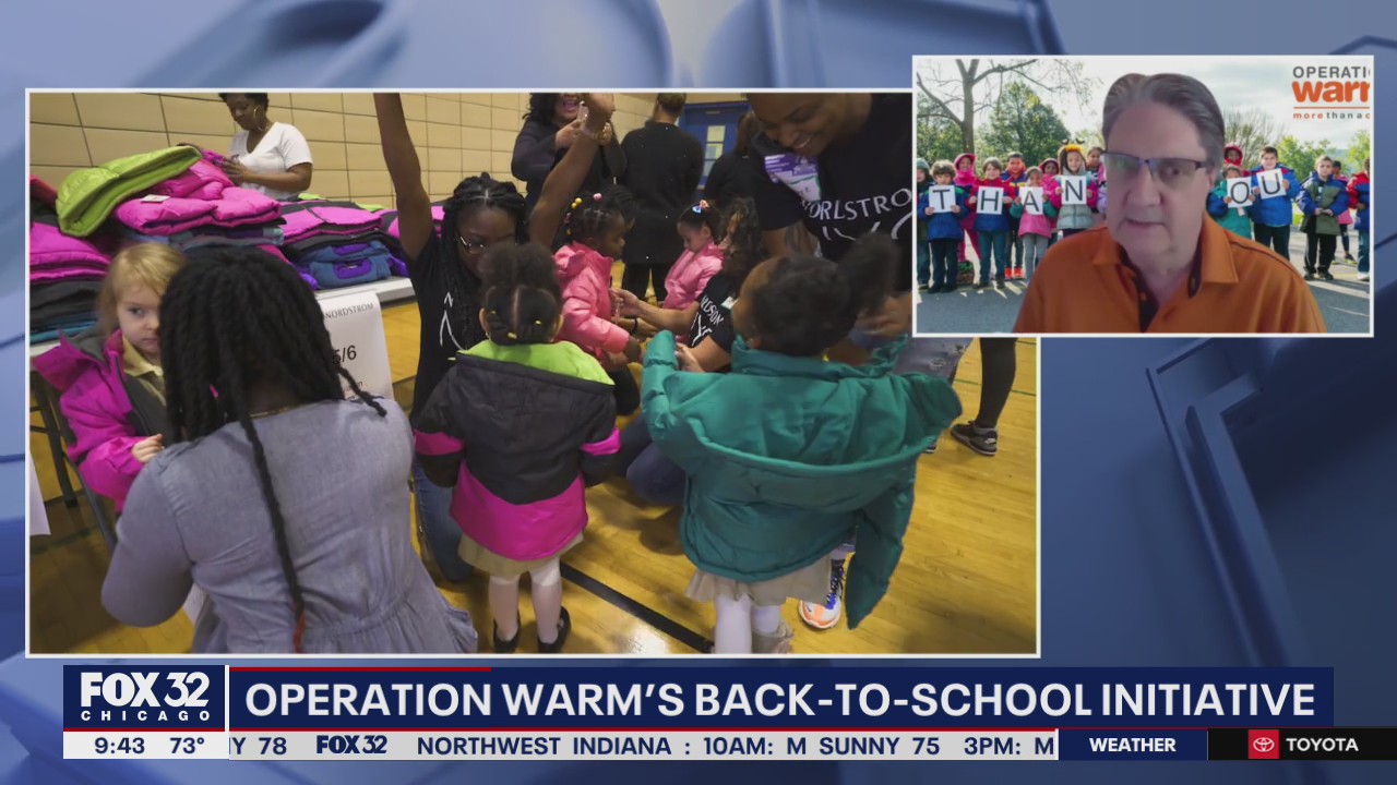 Operation Warm's back-to-school initiative helping Chicago students returning to the classroom