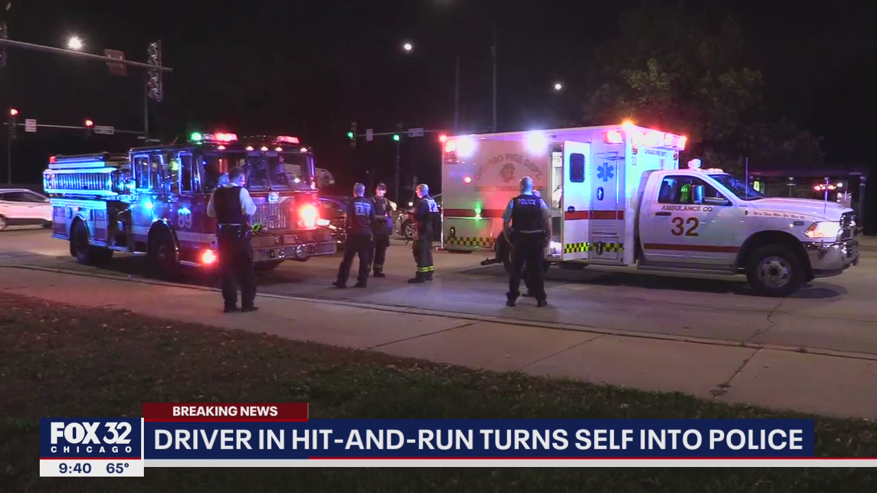 Driver in Chicago hit-and-run turns self into police