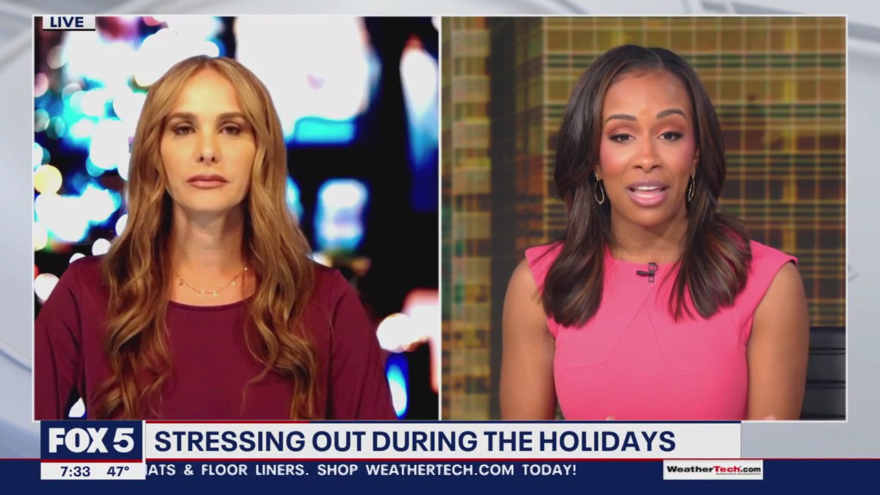 Tips on controlling holiday stress