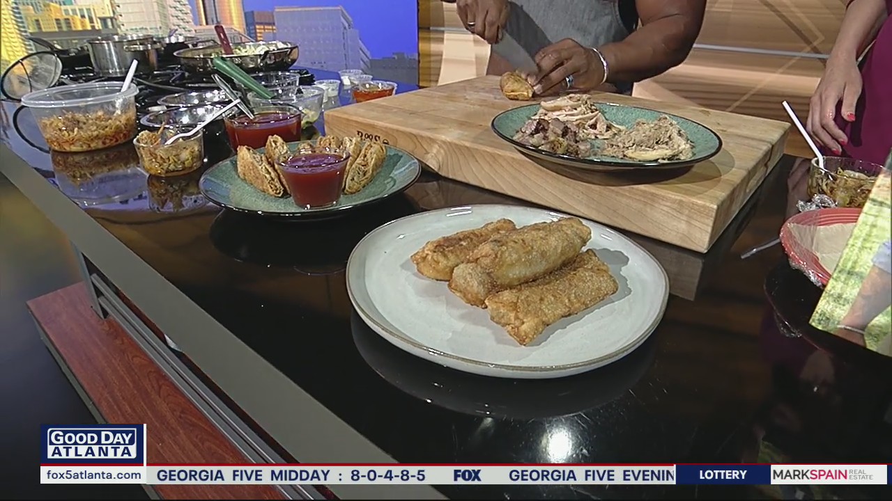 Chef David Rose shares his pulled pork egg rolls recipe