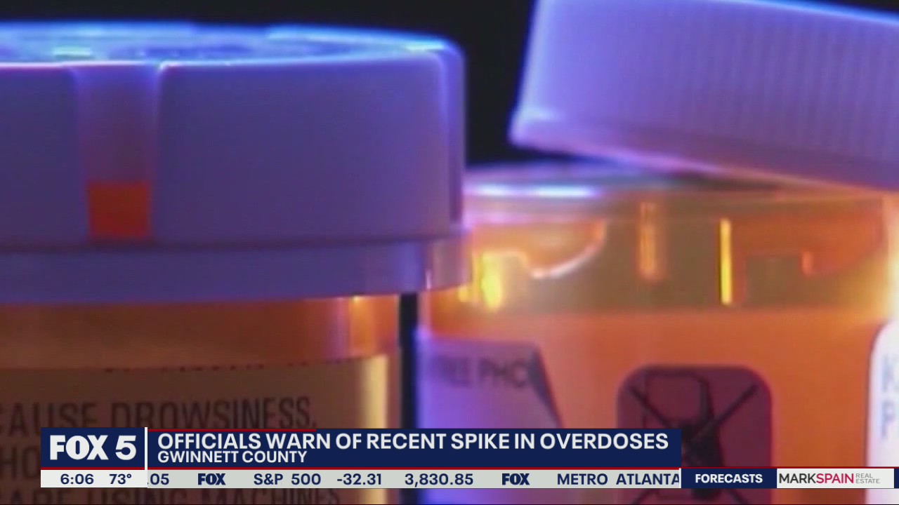 Gwinnett County officials warn of recent spike in drug overdoses