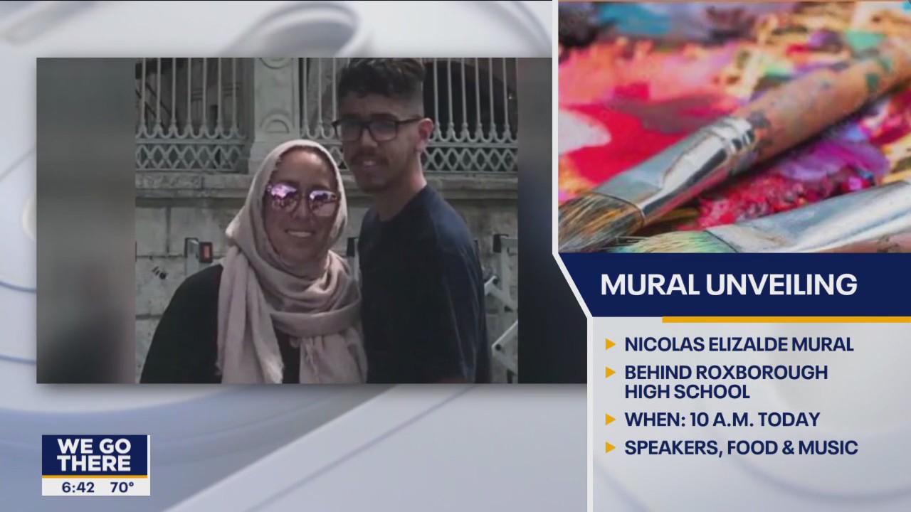 Roxborough High School set to unveil mural in honor of student fatally shot nearby